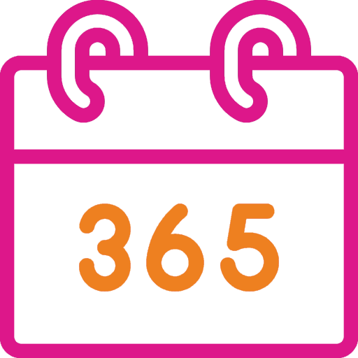 Enjoy 365 days discount for selected items